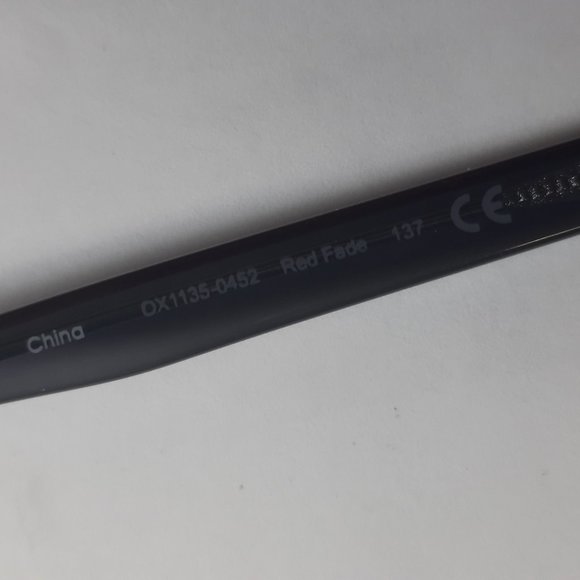 OAKLEY REVERSAL OX1135-0452 RED FADE 52-17-137 Rx Eyeglass Frame, Pre-Owned - Picture 6 of 7